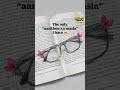 The only aankhon ka masla I have😅 #trending #reels #explorepage #viral #specs #funnyshorts #reels