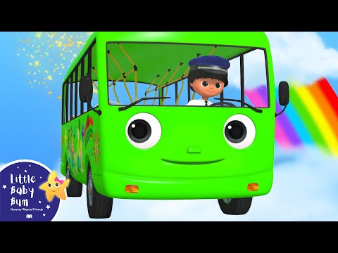 Color Bus Song | Little Baby Bum - New Nursery Rhymes for Kids