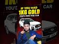 Car vs Gold Investment | #ytshorts #shorts #goldinvestment #cars #carbuyingtips #growthnihal #viral