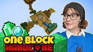 Minecraft Skyblock One Block, but its HARDCORE [#7]