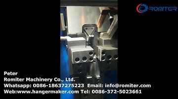Automatic Double J Hook and Lashing Hook Making Machine with Welding Function