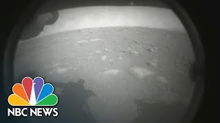 Watch The Moment NASA Mars Rover Perseverance Touches Down | NBC News