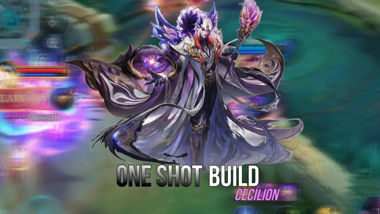 CECILION ONE SHOT BUILD 🔥| CECILION GAMEPLAY| MOBILE LEGENDS 
