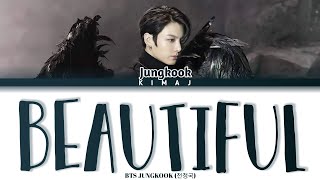 [BTS] &#39;Beautiful&#39; Jungkook (Cover) Color Coded Lyrics Han/Rom/Eng