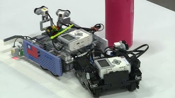 Bottle Sumo Competition at Robofest 2024 World Championship #autonomous #robotics #stem