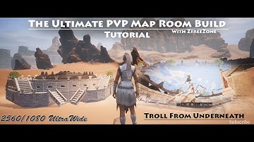 The Ultimate PVP Map Room Build Tutorial Troll From Underneath
