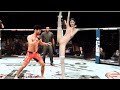 UFC 여자가 이상한 다리 기술을 배우고 최두호를 분명히 상대할 수 있다고 말했습니다. 그러나 최두호는 태권도를 사용해 여자의 몸을 다치게 했습니다.