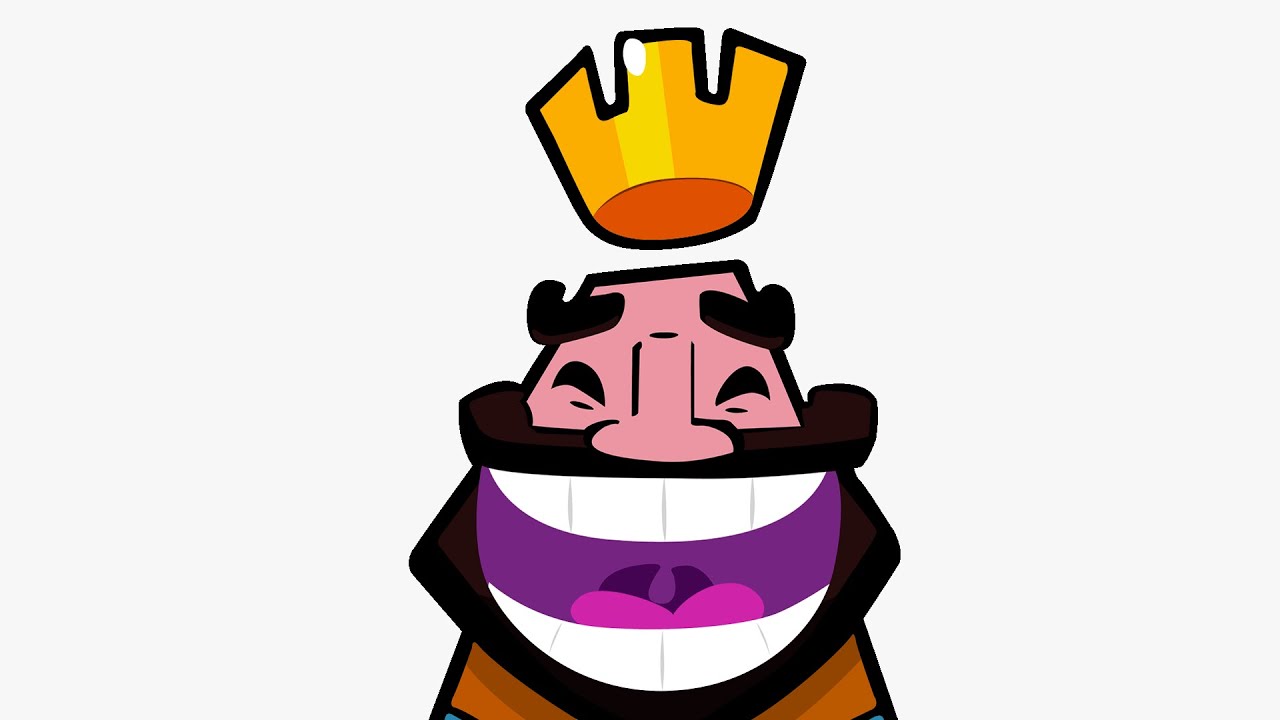 How to Draw a King  Clash Royale 