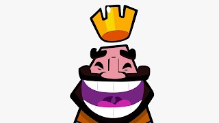 Reply to @zachboaz0 🚨Clash Royal King Laugh🚨 ⚡️🔋Tesla Horn🔋⚡️ #fy, heheheha