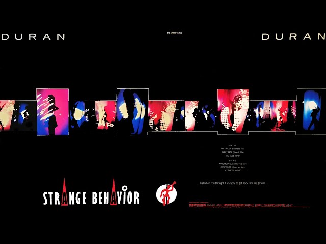 DURAN DURAN 🔺Strange Behavior🔺REMIX EP/ALBUM 1987 Japan Only