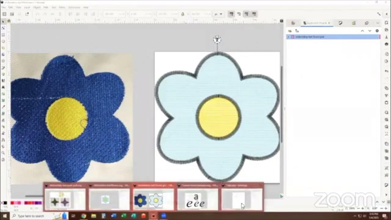 Using inkstitch for the babylock array embroidery machine youtube