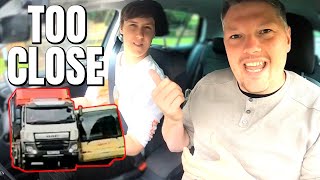 Beginning Driving Lesson with David | How Not to Check Mirrors screenshot 5