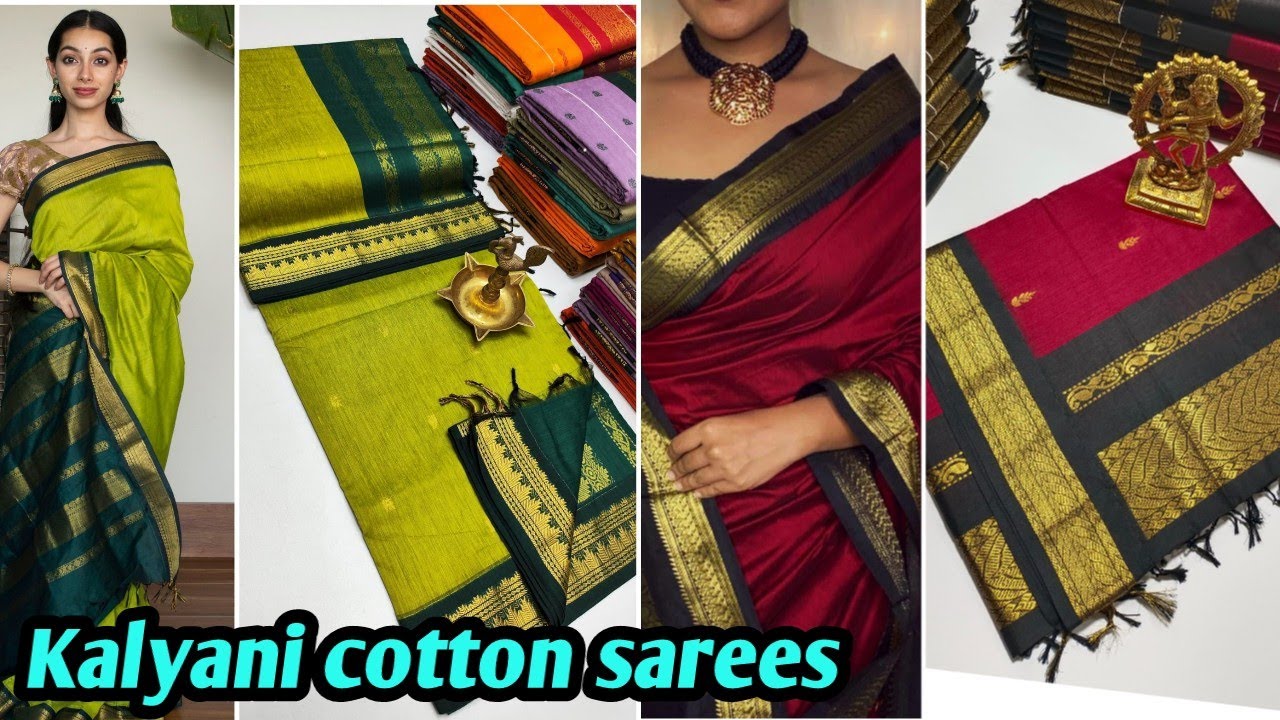 Kalyani cotton sarees | 100% original cotton sarees