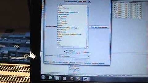 Cloning a Decoder with a NCE USB Interface using JMRI DecorderPro3