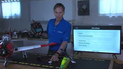 Spektrum Smart Receiver AS3X Setup Series #18 - Failsafe Setup and Other Important Settings
