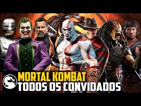 Personagens convidados confirmados em Mortal Kombat 1 (Rumor)