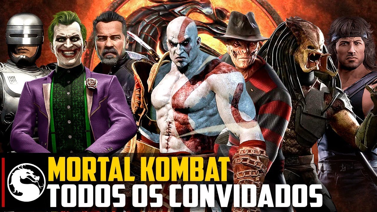 FATALITY! LISTA COM 20 PERSONAGENS CONVIDADOS PARA MORTAL KOMBAT 1 2023  (PACK DLC)