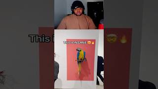 That’s real art right there #trending #reaction #funny #davedadon