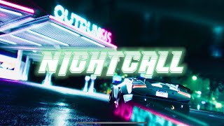 Kavinsky - Nightcall (with lyrics), NFS Music Video