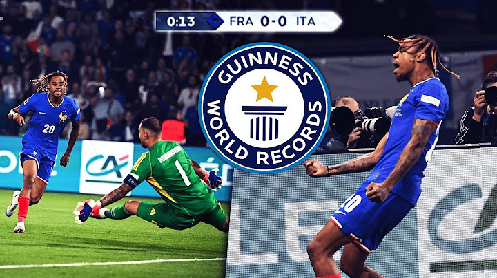 FRANCE 1-3 ITALIE... BARCOLA MARQUE LE BUT LE PLUS RAPIDE DE L'HISTOIRE DES BLEUS ! (bonus)