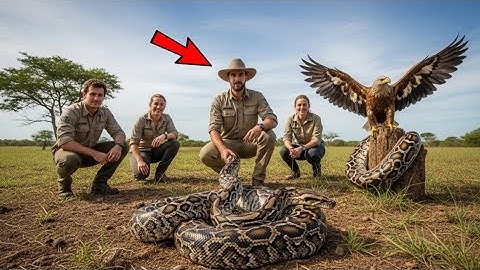 They Risked Their Lives to Save an Eagle from a Deadly Python —You Won’t Believe What Happened Next!