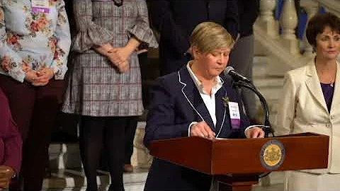 PCADV's Executive Director, Susan Higginbotham, on...