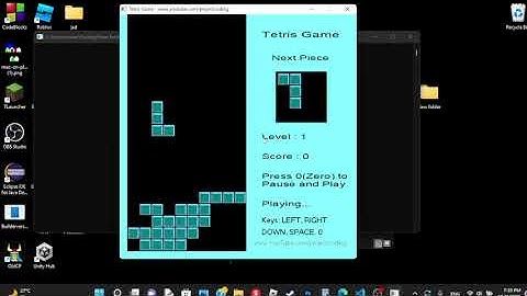 tetris c++ game