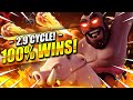NEW META!! UNDEFEATED 2.9 HOG CYCLE DECK IN CLASH ROYALE!!