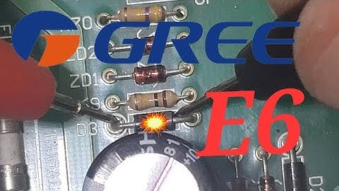 Gree DC inverter AC E6 error code#334