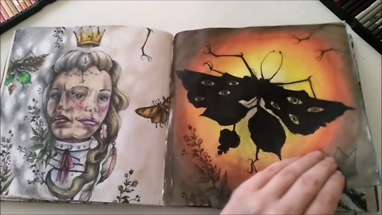 Po drugiej stronie snu: Karolina Kubikowska - Finished Coloring Book