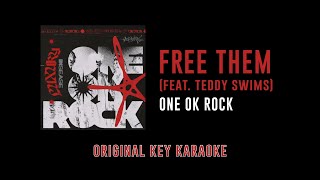 Free Them - ONE OK ROCK | カラオケ | Luxury Disease | Karaoke Instrumental with Lyrics