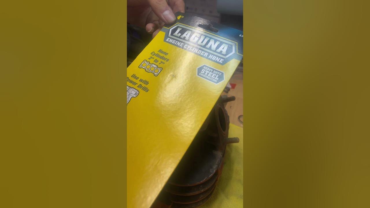 Trying out the harbor freight Laguna engine cylinder hone YouTube
