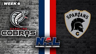 2024 NAL Week 6 - Carolina Cobras vs Colorado Spartans