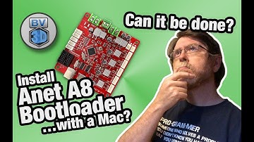 How To Install a Bootloader on the Anet A8 3D Printer