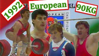 90KG | Kakhi Kakhiashvili | 1992 | European Weightlifting Championship (Szekszárd, HUN)