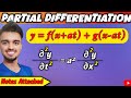 310/1000 | Prove: Partial Differential Equation of y = f(x+at) + g(x-at)