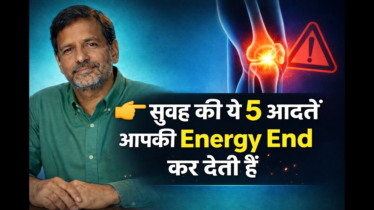 Morning habits that drain your energy