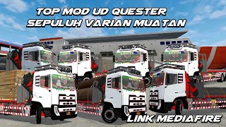 TOP MOD 2020 UD QUESTER 10 VARIAN MUATAN || MODS BUSSID