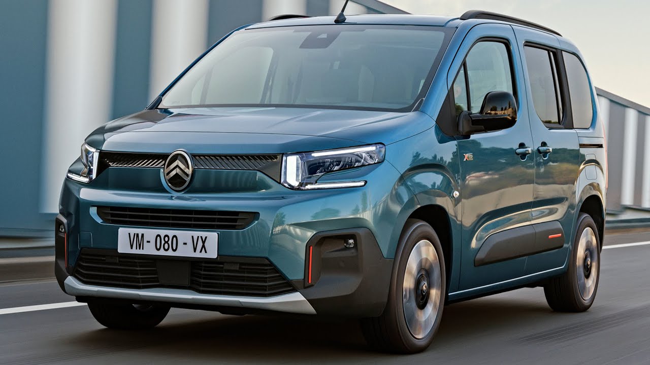 NEW Citroën ë-Berlingo XTR FACELIFT 2024, 320 KM Range