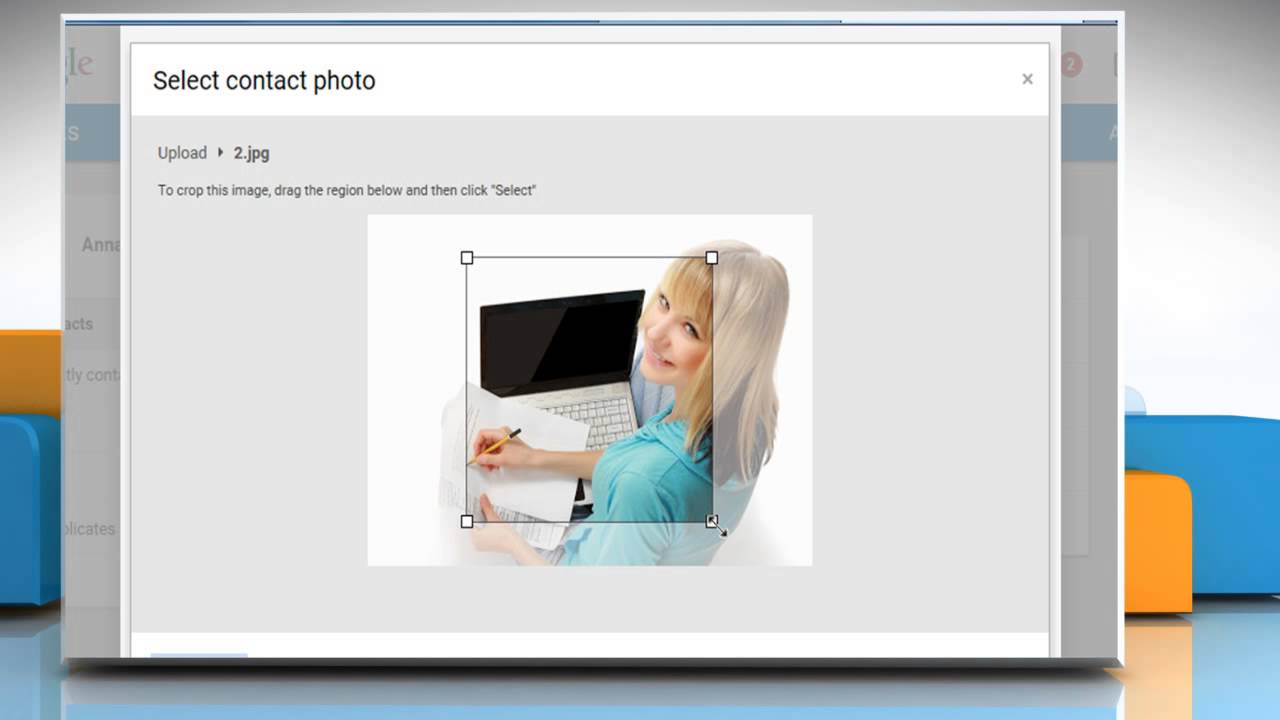 How to add a contact in Gmail® on Windows® 7