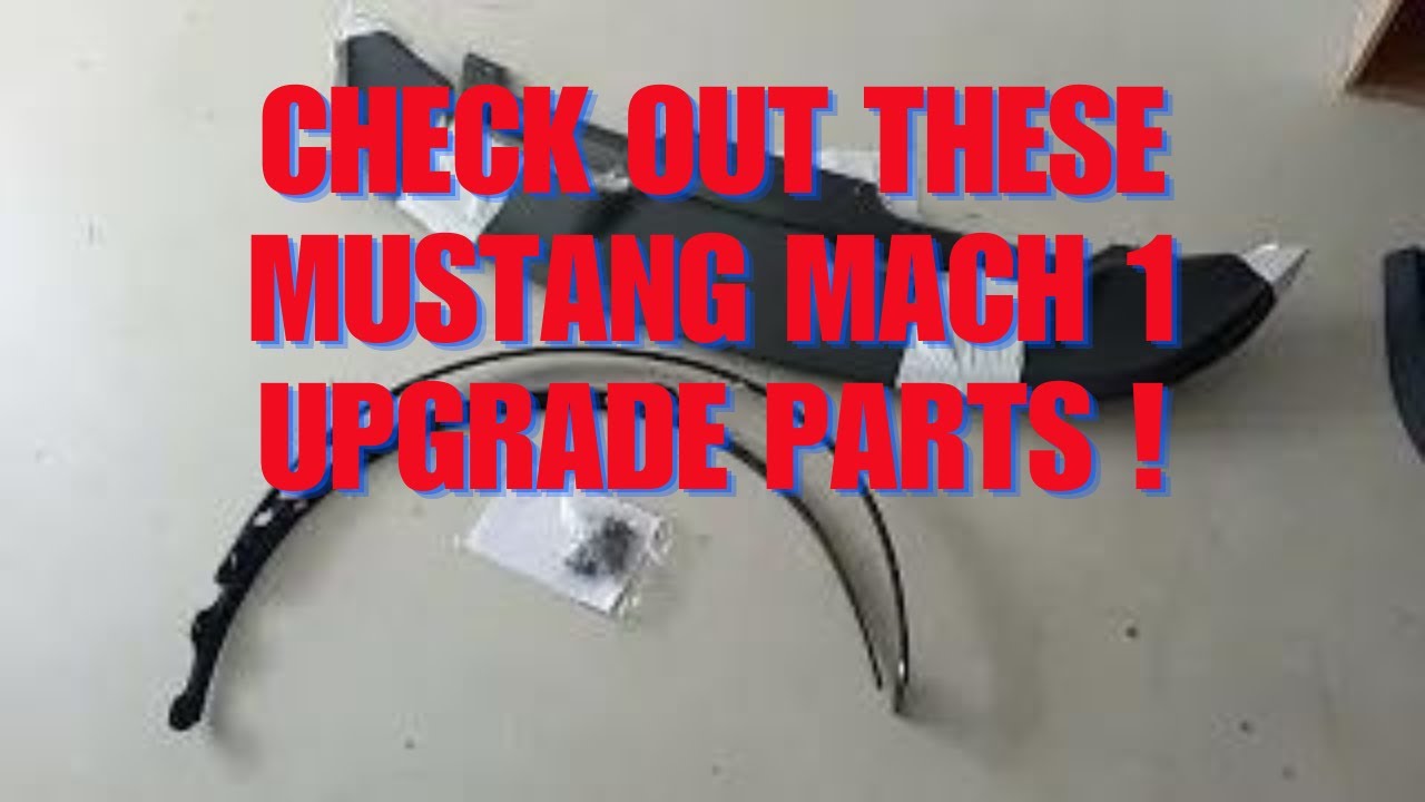 Mustang Mach 1 Upgrades - 1