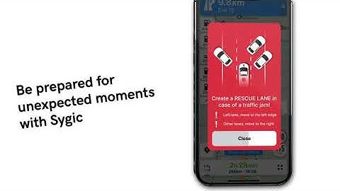 Rescue Lane in Sygic GPS Navigation & Maps