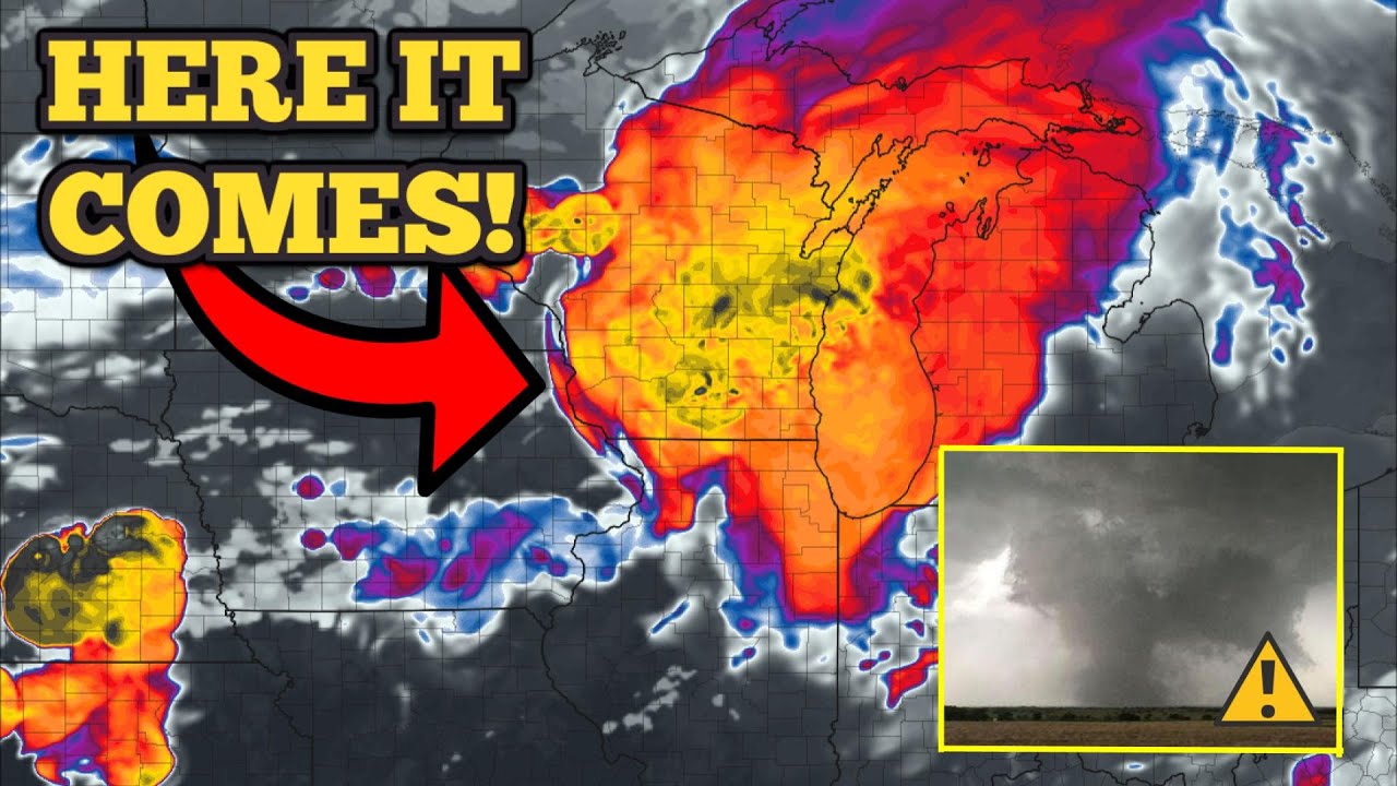 Major Storm to Bring Tornadoes and Widespread Damaging Winds TODAY ...