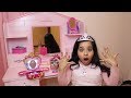 شفا تطلب من أمها مكياج !! shfa pretend play girl  makup