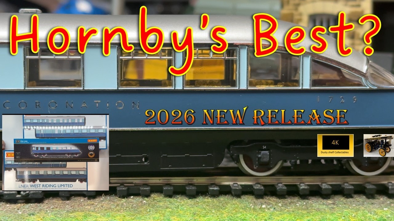 Hornby, LNER Coronation - 'West Riding Limited', лучшие ли это вагоны Hornby?