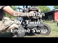 Craftsman V-Twin Engine Swap