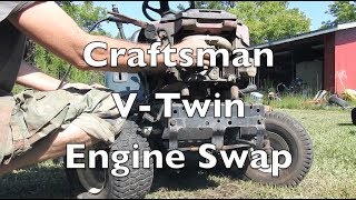 Craftsman V-Twin Engine Swap