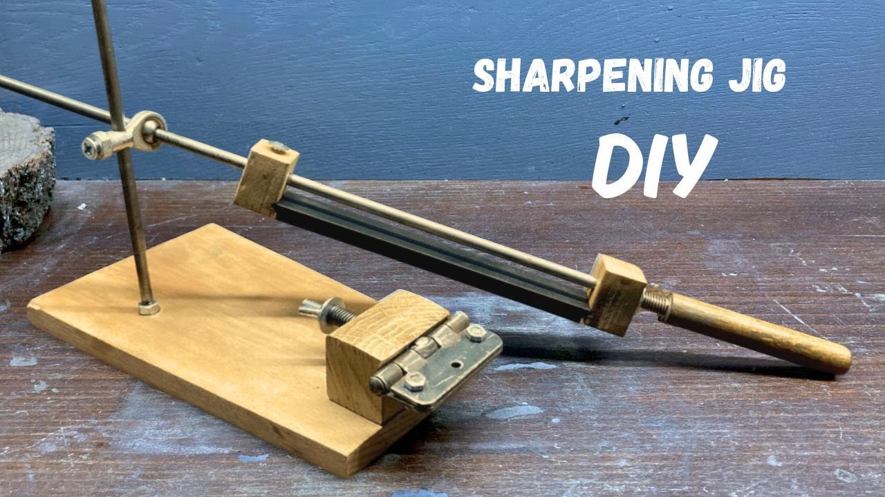 Knife Sharpening Stand / Make a knife sharpening jig
