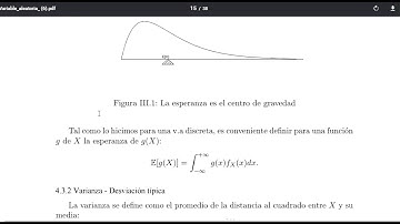 Variable Aleatoria Continua Parte 1 (Teoría)