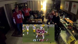 49ers Fans reaction to Divisional Playoff win!